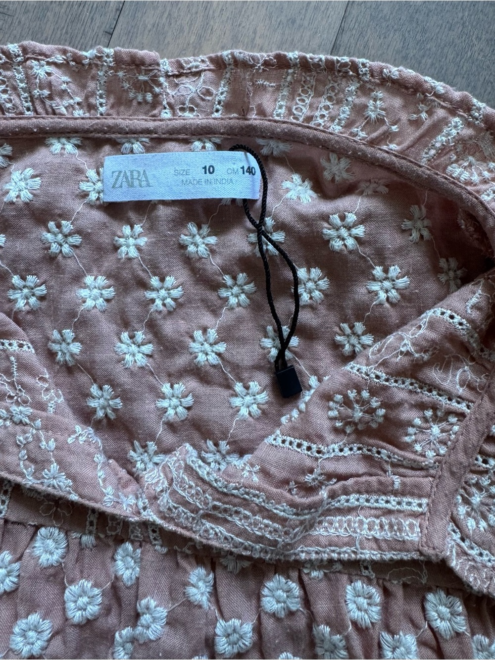 Zara Girl’s Long Sleeve Dress - Picture 6 of 7